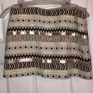 Zara Aztec Skirt